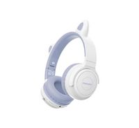 Compare Promate Kids Wireless Headset, 93dB Limit, LED Cat Ears, Panda at KSA Price