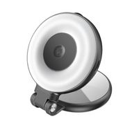 Compare Promate UltraSlim LED Selfie Light with MagSafe Compatibility, 3 Light Modes, Adjustable Brightness, BuiltIn Mirror, 360° Rotation, Ring Design, Extendable Rod for phones, Selfie Sticks, MagHaloPro at KSA Price