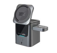 Promate 3-in-1 Wireless Charger with 15W MagSafe,…