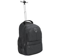 Compare Promate Trolley Bag, 2in1 Lightweight Trolley Bag and Backpack, Adjustable Straps, Water Resistance and Durable Wheels for 15.6inch Laptops, MacBook Air, iPad, CompactTR at KSA Price