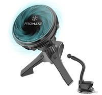 Promate Magnetic Wireless Car Charger, Ultra-Fast…