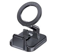 Compare Promate Phone Holder 360 Degree Rotating, MagSafe Compatible, Clipon Designed for Smartphones, Gives You Easy Access and Full Control While Driving or Daily Use at KSA Price