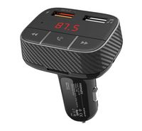 Promate Wireless FM Transmitter for Car, Qualcomm…