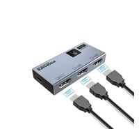 Compare Promate HDMI Switch Adapter, Premium Ultra HighResolution HDMI Switch with 8K @60Hz Display, 3 HDMI Ports, Touch Control and UltraCompact Design at KSA Price
