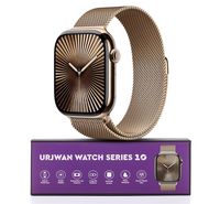 Compare Urjwan, Smartwatch Series 10, Gold 42mm, AMOLED Display, Photo, App at KSA Price