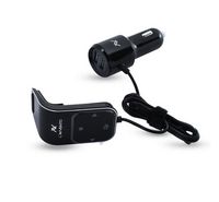 Compare Lavvento 3 In One Metal Bluetooth Car KIT & QC3 Charger   Led Display Touch Key Black at KSA Price