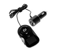 Compare Lavvento 3 in 1 FM Transmitter, Bluetooth Car KIT, and QC3 Charger   Led Display with Volume Key  Black at KSA Price