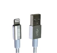Compare 2B Lightning cable 1M Made for Apple Products  Silver Apple Certified at KSA Price