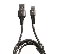 Compare LAVVENTO Flexible And  heave duty  Metal MFI Cable With Metal Connector Apple Certified 1M  Black Color at KSA Price