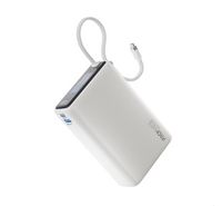 Compare Promate 20000mAh Power Bank with Builtin USBC Cable, 35W PD Charging, LCD Display at KSA Price