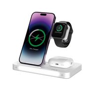 Compare Devia Smart Series 3 In 1  Bracket Wireless Charger 15W ,Certification: CEROHS at KSA Price