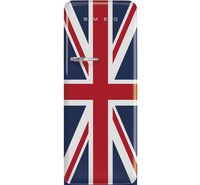 Compare Smeg 50’s Retro Style Aesthetic Freestanding Refrigerator with Freezer Compartment, Union Jack at KSA Price
