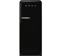 Compare Smeg 50’s Retro Style Aesthetic Freestanding Refrigerator with Freezer Compartment, Black at KSA Price