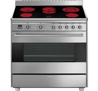 Smeg 90cm freestanding full electric cooker with ceramic…