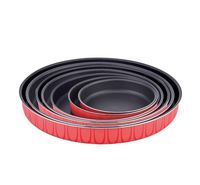 Compare Mister cook nonstick round oven tray set, 6 pieces, 242628303438cm at KSA Price