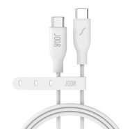 Compare Joda 60w c to c silicone cable 1m white at KSA Price