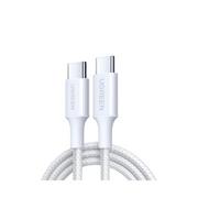 Compare Ugreen cable fast charging braided usbc to usbc 5a 2m 100w  white at KSA Price