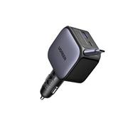 Ugreen nexode car charger with retractable usb-c…