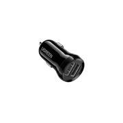 Ugreen dual usb car charger 24w - black