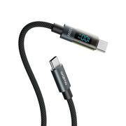 Compare Oraimo digiline usbc to usbc cable with led power display | 1.2m 100w ultrafast charging & data sync cord for laptops & phones  black at KSA Price