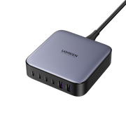 Ugreen gan 200w desktop charger 6-port - space…