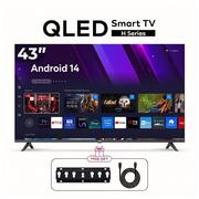 Compare itel 43 FHD QLED Android Smart TV 2025  Model L4360N + Riversong HDMI Cable 3M – High Speed 4K at KSA Price