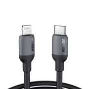 Ugreen usb-c to lightning silicone cable 1m…
