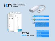Compare Ion, usbc to lightning adapter 27w fast charging, 10cm at KSA Price