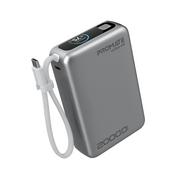 Compare Promate 45w pd power bank 20000mah with builtin usbc cable, smart battery health display, triple device charging, fast charging portable charger for laptop, tablet & smartphone volta45 at KSA Price