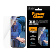Compare Panzerglass screen protector classic fit iphone 18 pro  clear at KSA Price