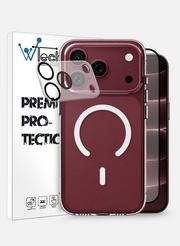 Wtech 3 in 1 wireless safely magnetic charging…