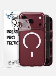 Wtech 3 in 1 wireless safely magnetic charging…