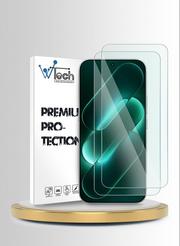 [2 pack] screen protector for xiaomi 18 pro…