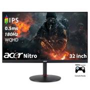 Compare Acer nitro xv320qu m3 31.5inch qhd gaming monitor, ips, 180hz, hdr10, freesync premium, black at KSA Price