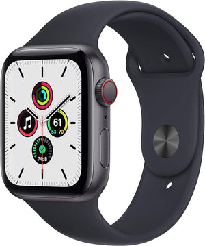 Compare Apple Watch SE 44mm Space Grey Black Non Cellular at KSA Price