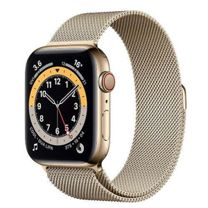 Compare Apple Watch Series 6 GPS + Cellular, 44mm Gold at KSA Price