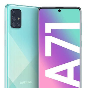 Compare Samsung Galaxy A71 128GB 6GB RAM Single Sim Prism Crush Blue Excellent at KSA Price