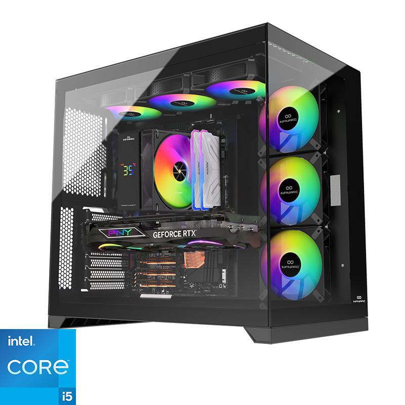 Compare INFINIARC GD Gaming CPU, Intel Core i514400F 14th Gen, 16 GB RAM, NVIDIA GeForce RTX 5060 Ti 8 GB, 1 TB PCIe NVMe M.2 SSD at KSA Price