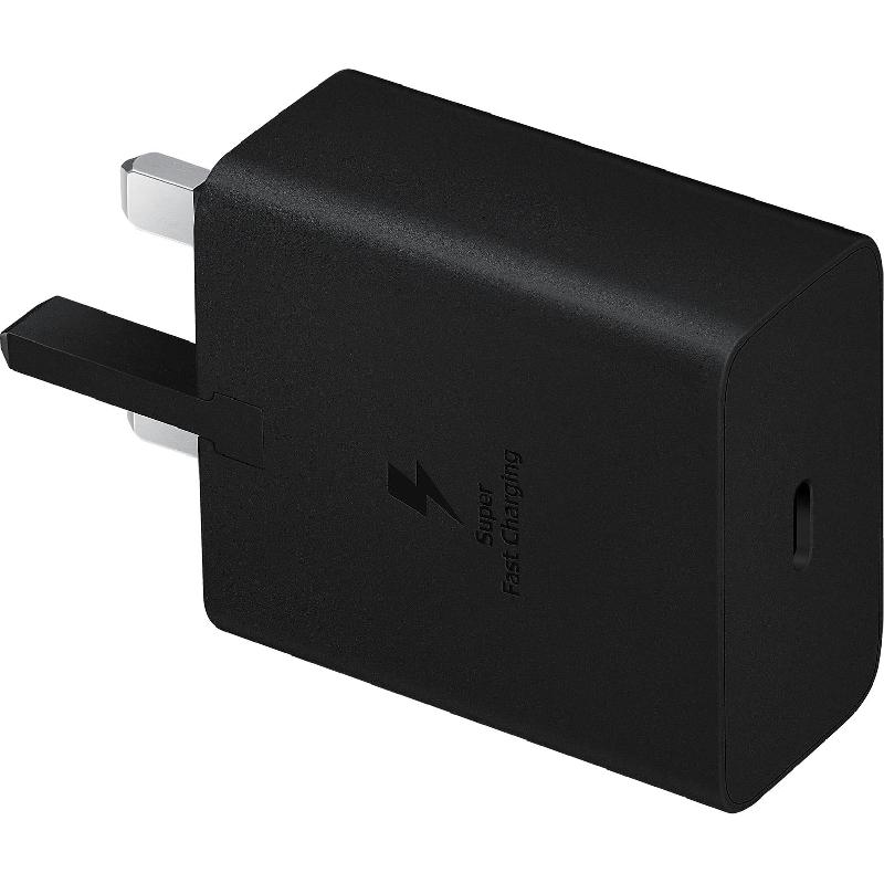 Compare Samsung Power Adapter Super Fast Charge 2.0 PD 3.0, Super Fast Charging, 45W, Single USBC PD, Black at KSA Price