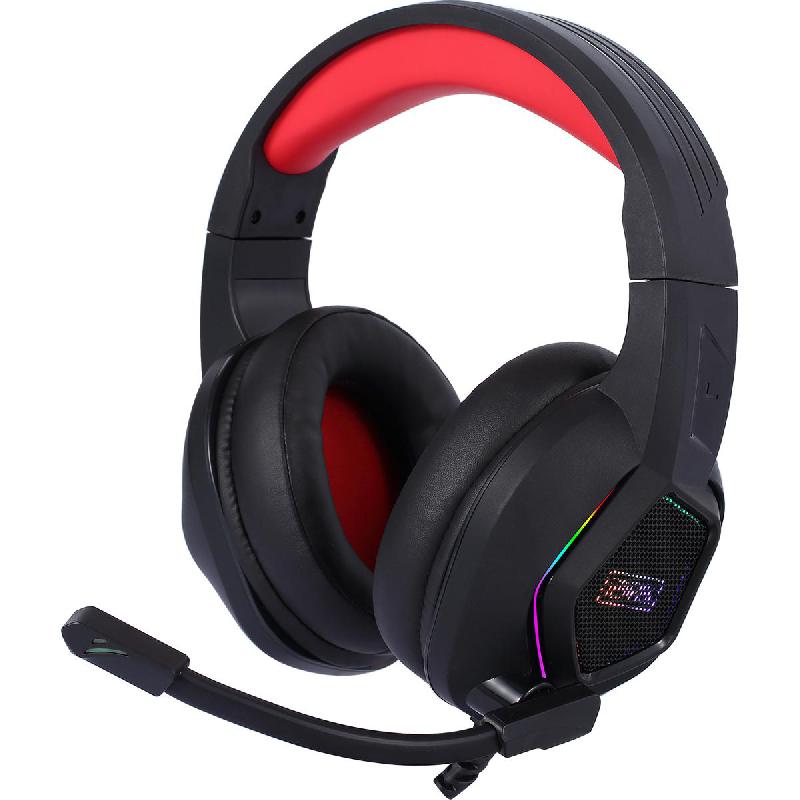 Compare Techpick HP802 Gaming Headset, Wired, 3.5 mm ConnectorUSB for Illumination, Omnidirectional Microphone, Black at KSA Price