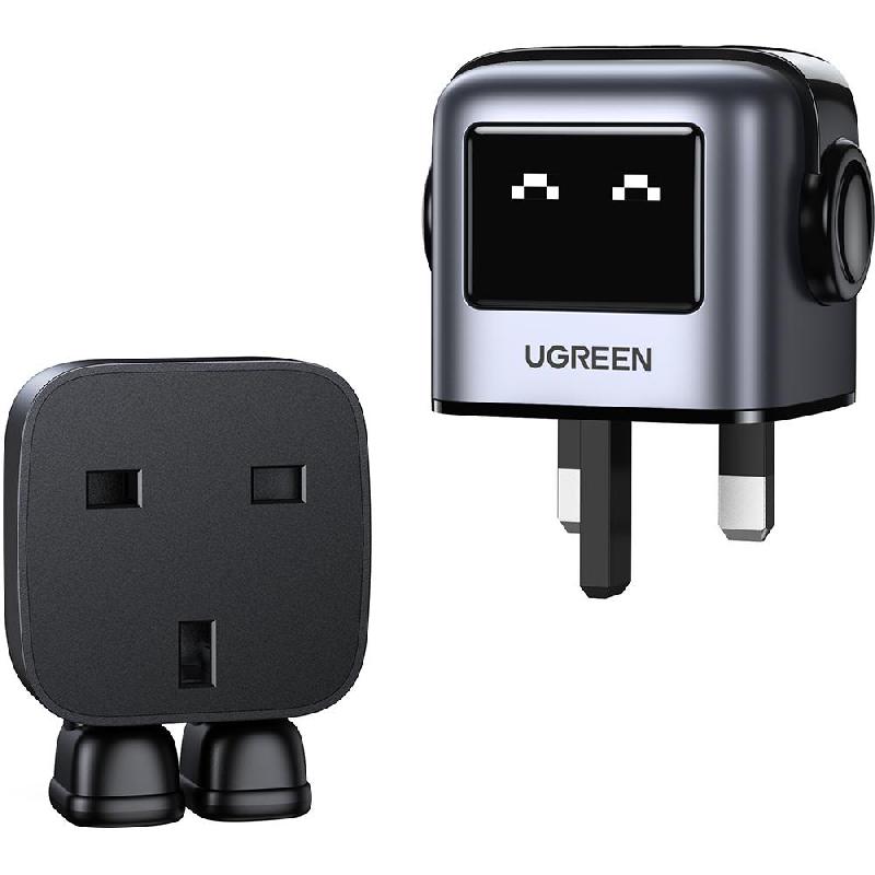 Ugreen Nexode RG 3-Port 65W GaN Fast Charger,…
