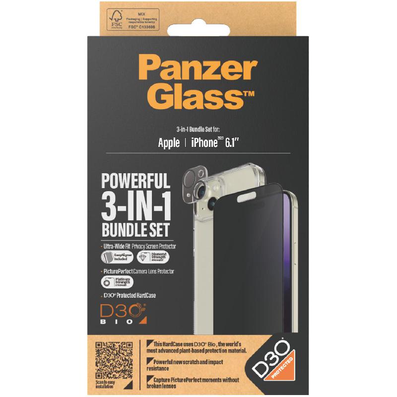 PanzerGlass Privacy 3-in-1 Hard Case + Privacy…