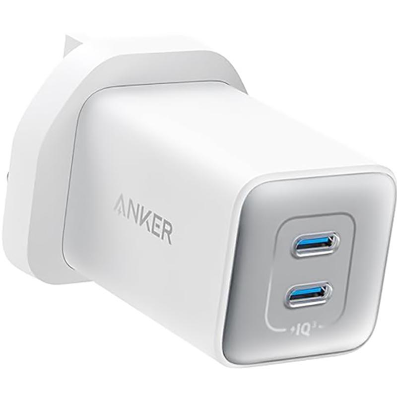 Anker Anker 523 Nano 3 47W Dual USB-C Fast…