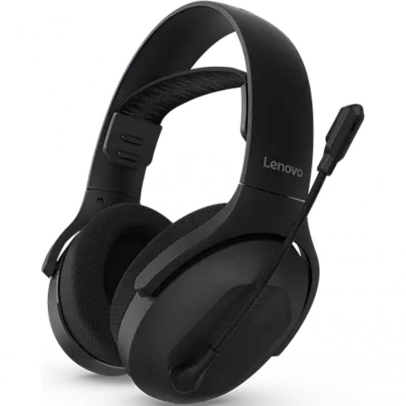 Compare Lenovo Legion H410 PC Headset Gaming Headset, Passive Noise Cancelling, BluetoothWireless, USB, Rotating Microphone, Black at KSA Price