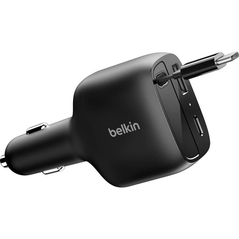 Belkin BoostCharge 75W Car Charger with Built-in…