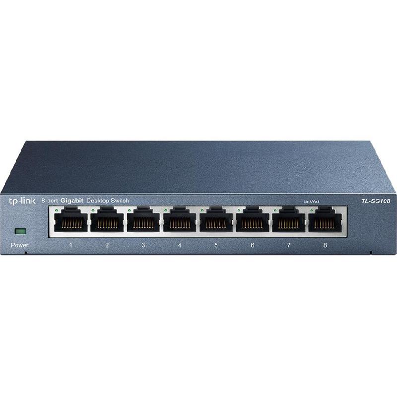 TP-Link TL-SG108 Network Switch, 8 Port (LAN),…