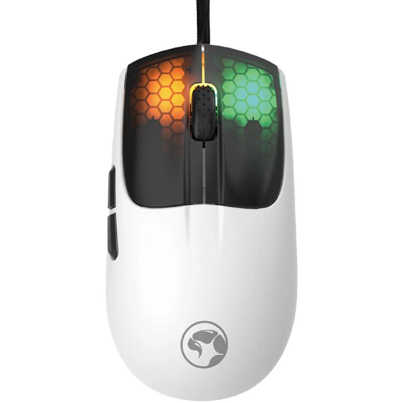 Compare MARVO Scorpion M727 RGB Gaming Mouse, Wired, Optical, 120012400 dpi, White at KSA Price