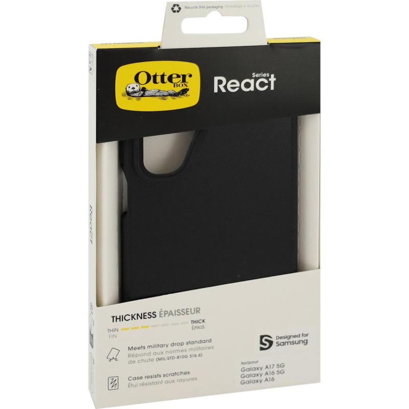 Compare OtterBox React Back Cover Mobile Case, for Samsung Galaxy A17 5GGalaxy A17 4G, Black at KSA Price