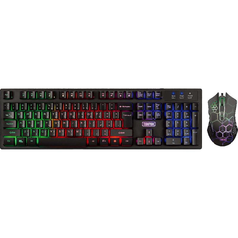 Techpick KM409AE Backlight Gaming Desktop (Keyboard…