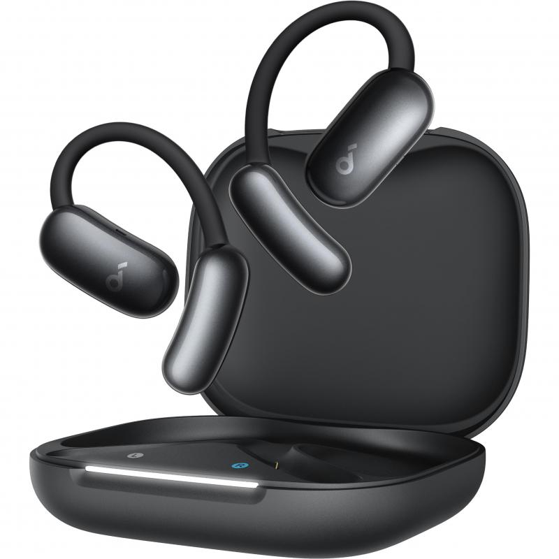 Compare Anker Soundcore AeroFit 2 OpenEar Earbuds, Bluetooth, USB Charging, Builtin Microphone, Black at KSA Price